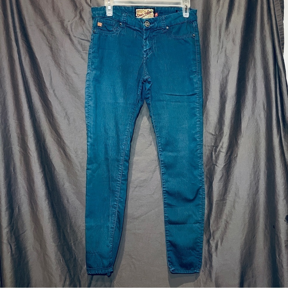 Women’s Dear John Jegging. Size 28 Bright Blue